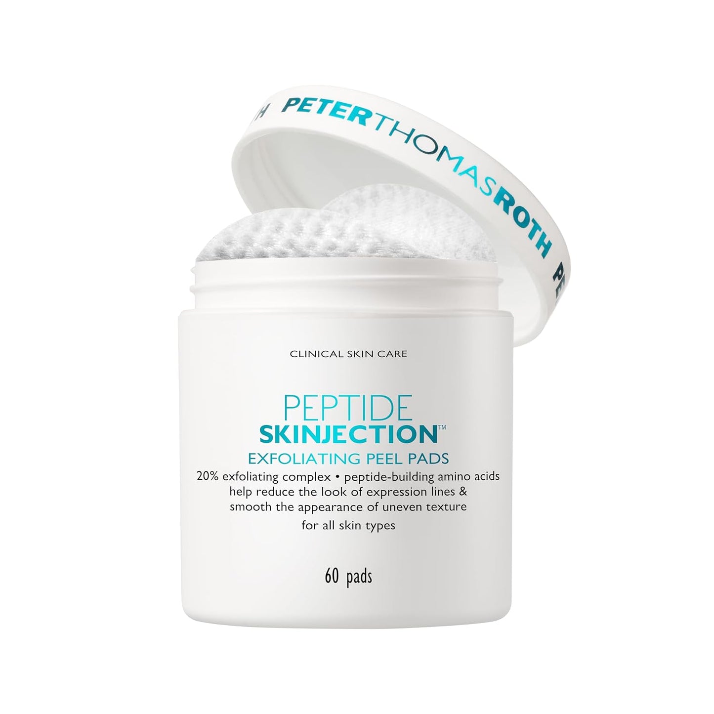 PEPTIDE SKINJECTION EXFOLIATING PEEL PADS