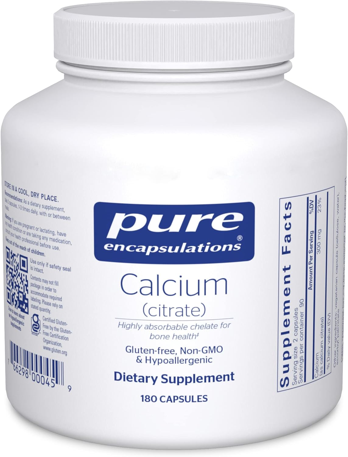 Calcium (Citrate) Dietary Supplement