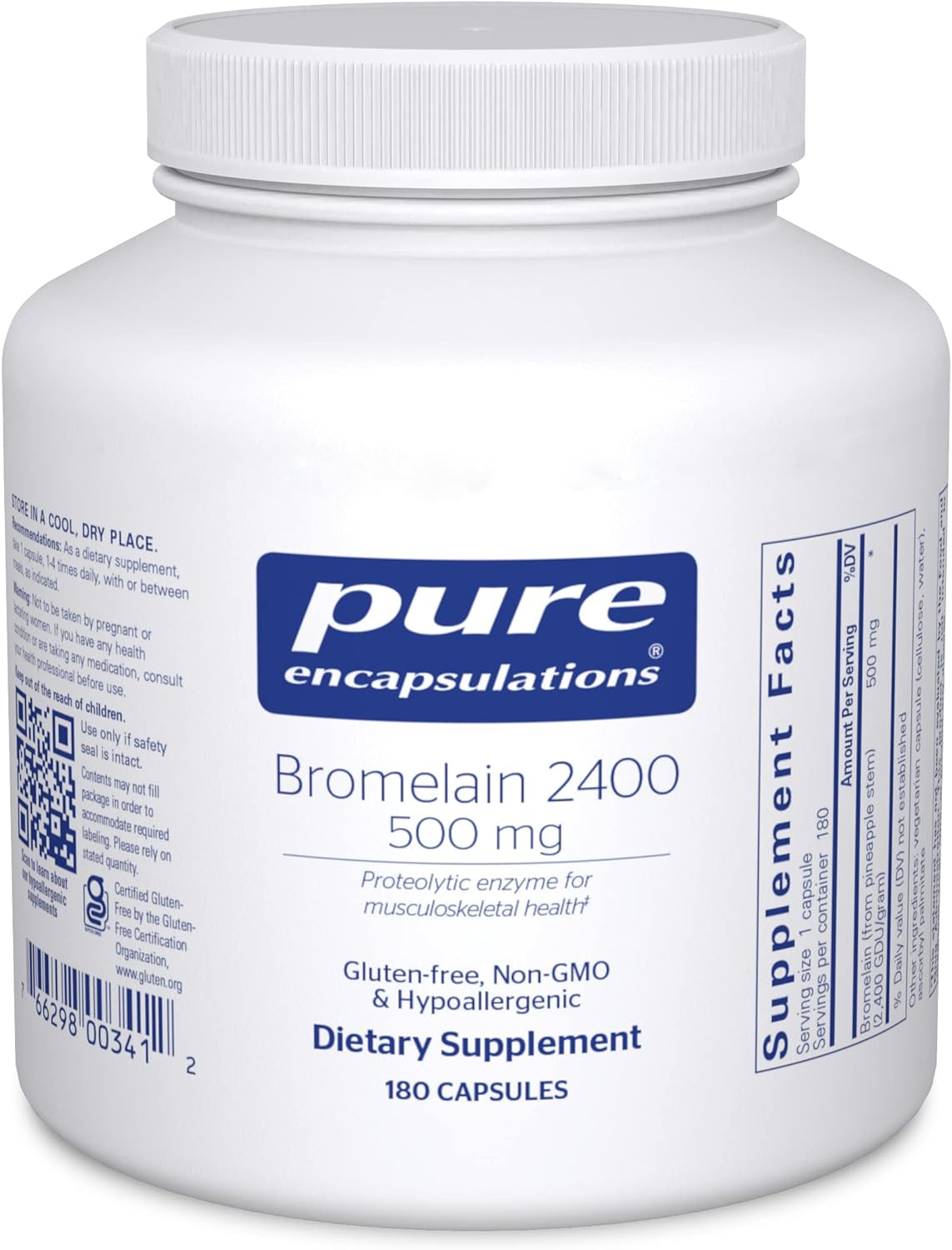 Bromelain 2400 500 mg Dietary Supplement