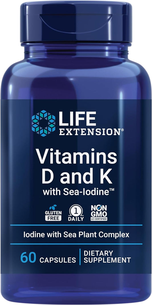 Vitamins D and K with Sea-Iodine DIETARY SUPPLEMENT