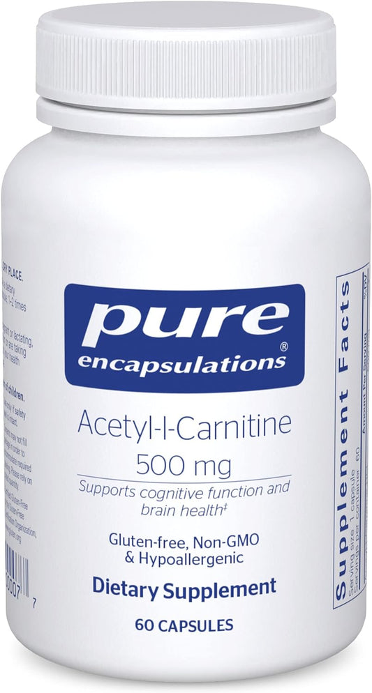 Acetyl-l-Carnitine 500 mg Dietary Supplement