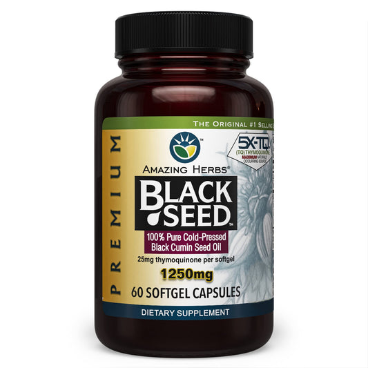 BLACK SEED 1250mg DIETARY SUPPLEMENT