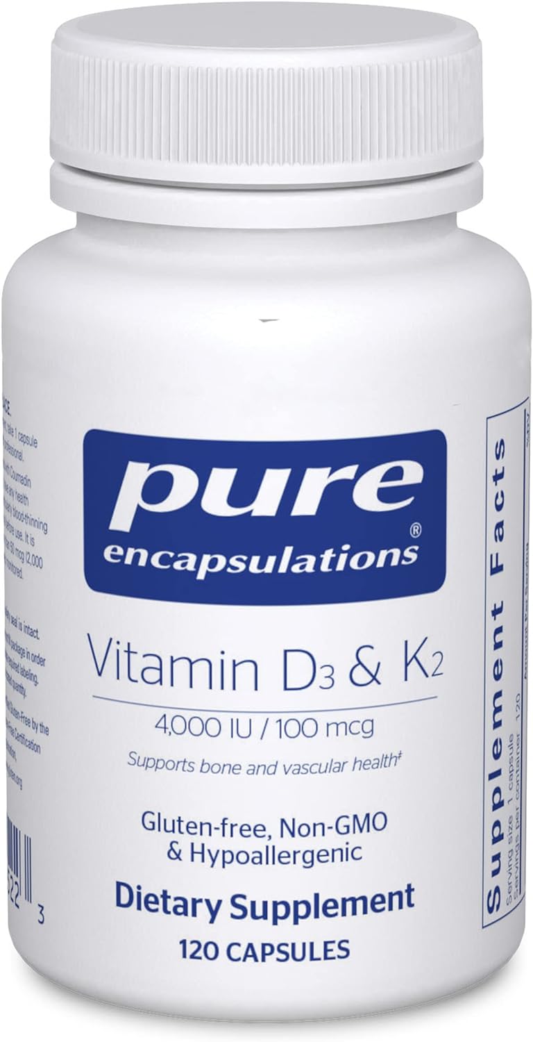 Vitamin D3 & K2 4,000 IU/100 mcg Dietary Supplement