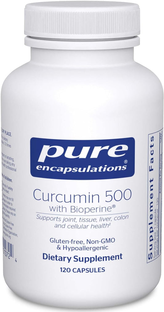 Curcumin 500 with Bioperine Dietary Supplement