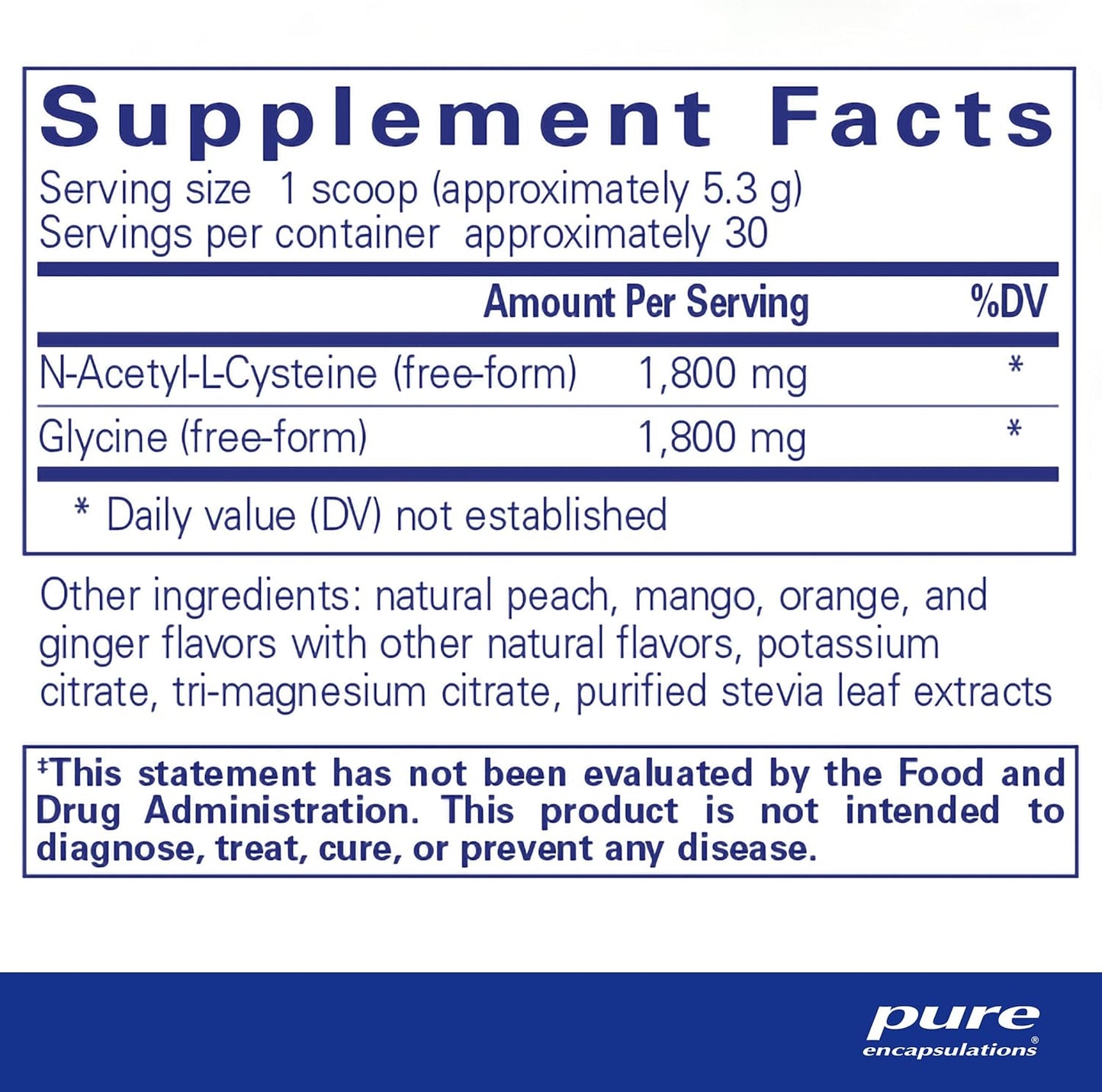 NAC + Glycine powder Dietary Supplement