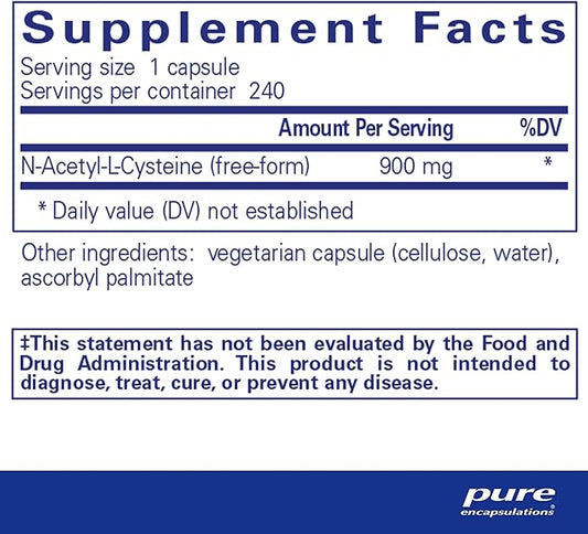 NAC 900mg Dietary Supplement