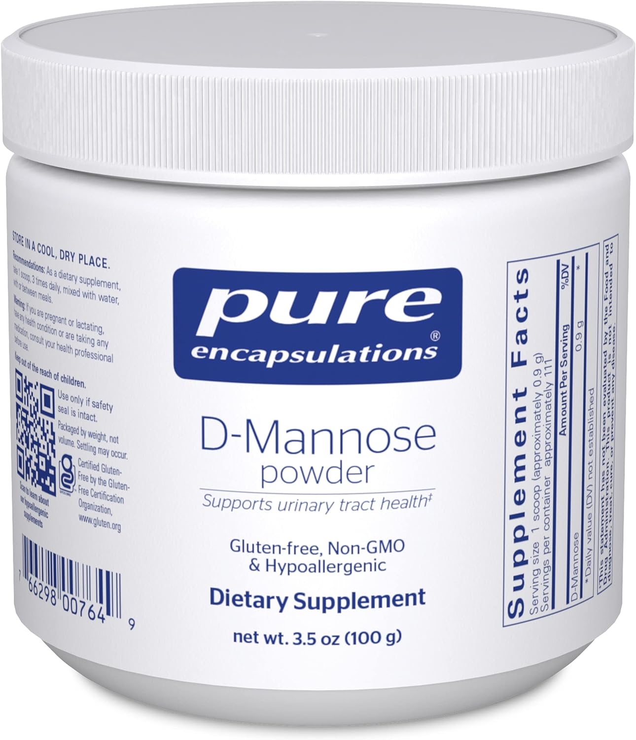 D-Mannose Powder Dietary Supplement