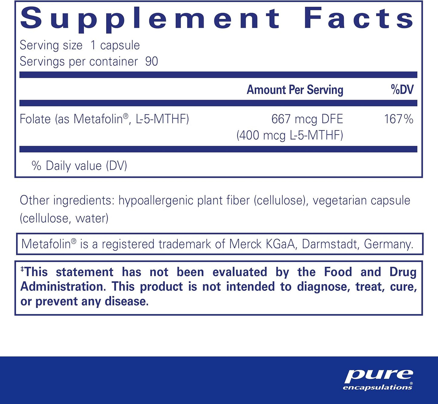 Folate Dietary Supplement