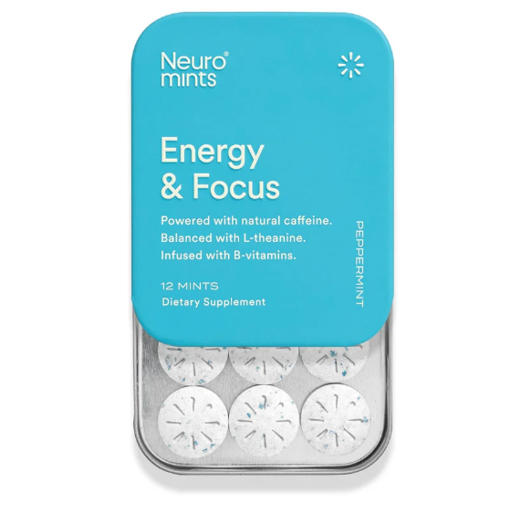 Neuro Mints Energy & Focus Dietary Supplement FRESH MINT