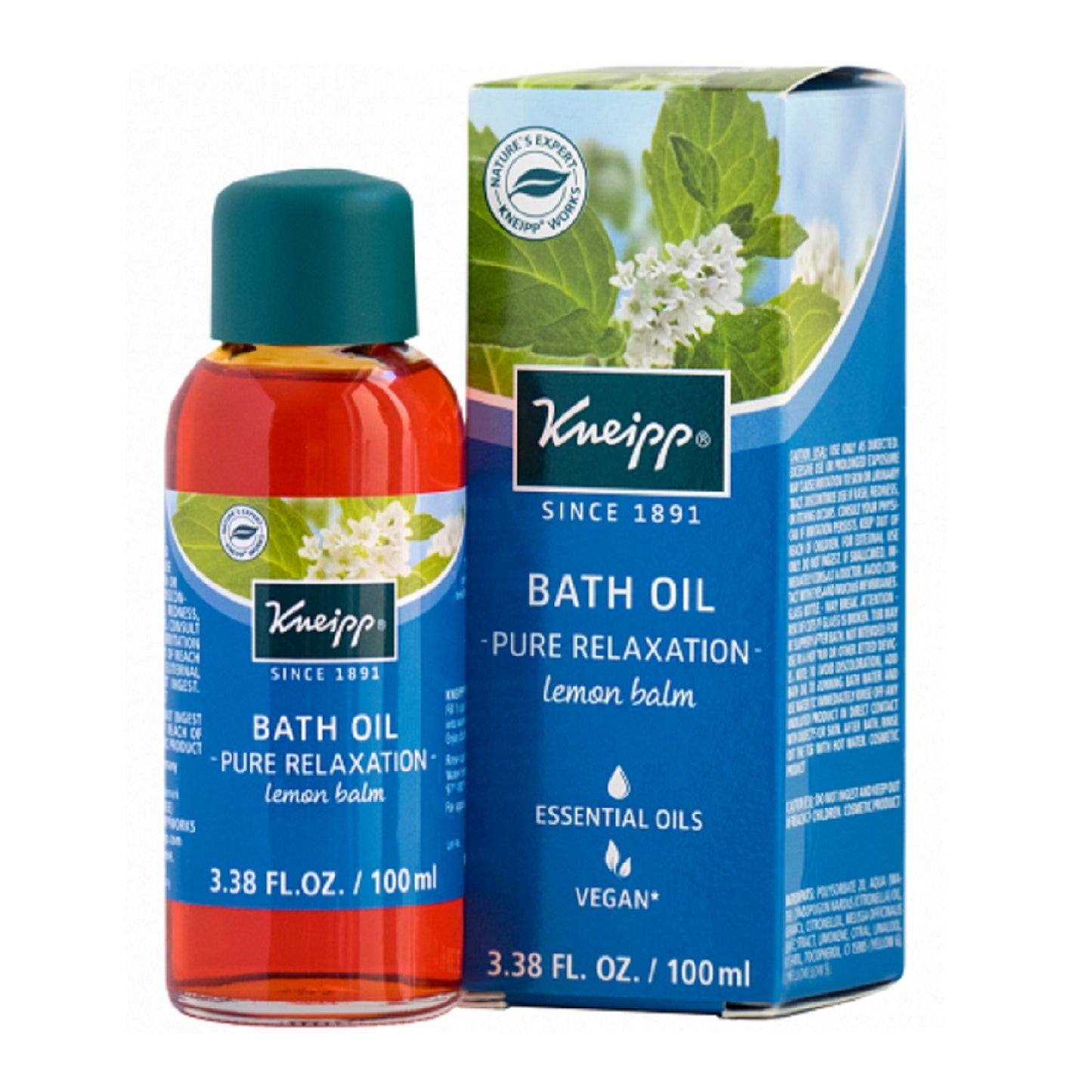 BATH OIL PURE RELAXATION Lemon Balm