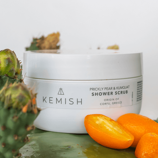 Kemish Prickly Pear & Kumquat Shower Scrub