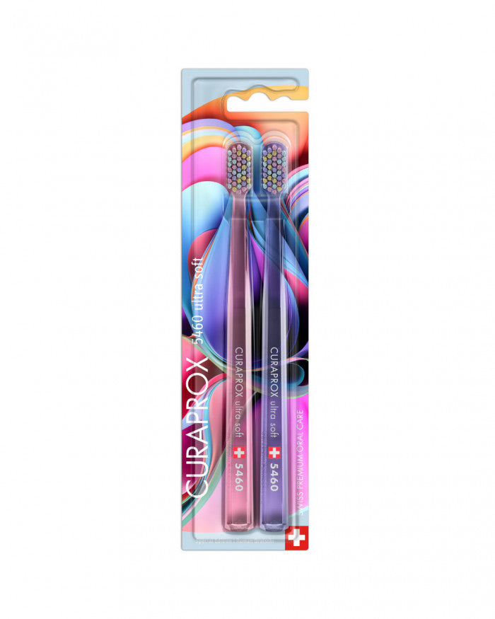 5460 ultra soft SWISS PREMIUM TOOTHBRUSH/COLORFUL CURLS EDITION